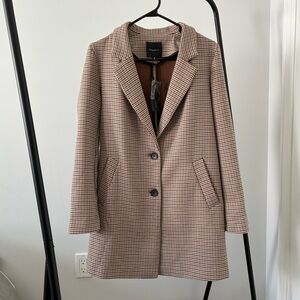 Dynamite Houndstooth Coat